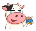 😭 emoji Momo Cow 2 Telegram sticker 11 of 40