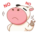😤 emoji Momo Cow 2 Telegram sticker 12 of 40