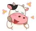 ☺️ emoji Momo Cow 2 Telegram sticker 21 of 40
