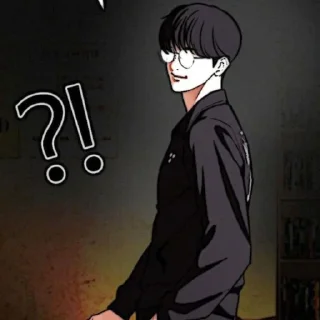 👓 emoji Yoojin by @lookismdaniels Telegram sticker 12 of 40