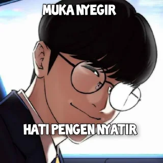 👓 emoji Yoojin by @lookismdaniels Telegram sticker 18 of 40