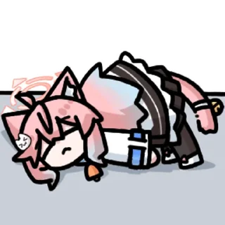 🐱 emoji 千羽雺喵喵 @zhaxia_cn Telegram sticker 5 of 16