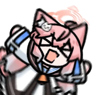 🤸 emoji 千羽雺喵喵 @zhaxia_cn Telegram sticker 7 of 16