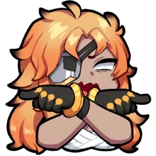 😨 emoji Omega Strikers 🕵️❔ Telegram sticker 10 of 33