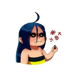🤬 emoji Ma Phae Wah Telegram sticker 6 of 22