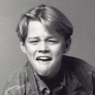 😡 emoji Leo Dicaprio 90s @AnimeOcean_GiFs Telegram sticker 6 of 50
