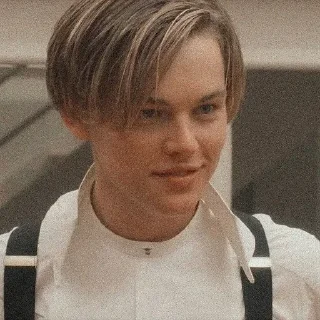 🙂 emoji Leo Dicaprio 90s @AnimeOcean_GiFs Telegram sticker 20 of 50