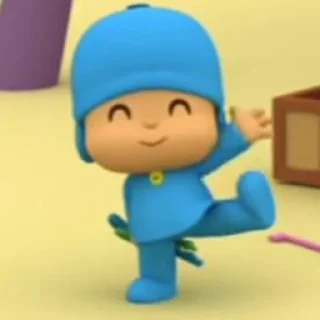 🪡 emoji Pocoyo 𔘓 @lilbebekuromi Telegram sticker 20 of 20