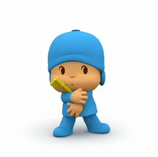 🪡 emoji Pocoyo 𔘓 @lilbebekuromi Telegram sticker 11 of 20