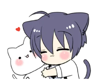 🐱 emoji Blαckie Cαt ! ¦ @GVCCIBURRY ˎˊ- Telegram sticker 1 of 25
