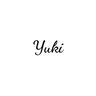 Sticker from Yuki's personals