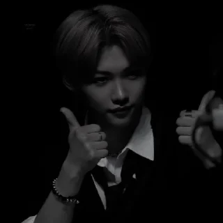 🥢 emoji ┊͙ ୭̥⋆*｡ lee felix ° dark @brownbukancoklat Telegram sticker 11 of 35