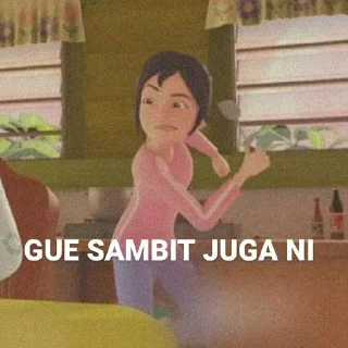 😏 emoji Meme upin ipin@Bwu_bu Telegram sticker 10 of 36