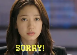 😼 emoji Park shin hye❤️ Telegram sticker 12 of 33