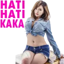 😇 emoji IM JI HYE Telegram sticker 14 of 18