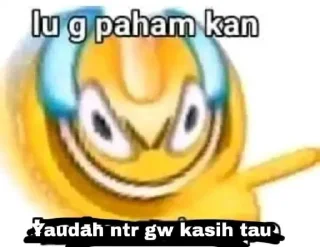 😂 emoji Gak tau Telegram sticker 20 of 25