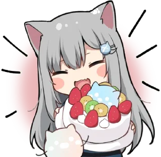 😺 emoji Nachoneko Telegram sticker 22 of 43