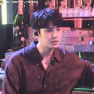 🍳 emoji Mingyu ‘Bittersweet (feat. LeeHi)’ BEHIND @stikersvt Telegram sticker 15 of 29