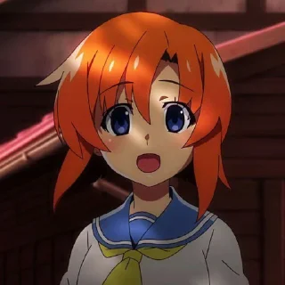 🤙 emoji Higurashi @TikelAnimeXixixi Telegram sticker 6 of 20