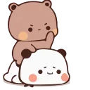 Sticker from Panda the sticker queen