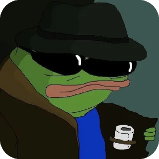 🎩 emoji Pepe new pack ✨🦢 Telegram sticker 10 of 58
