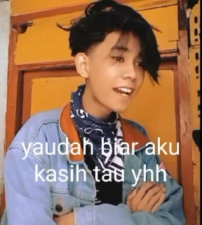 😜 emoji kamu nanya? Telegram sticker 6 of 14