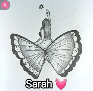 😇 emoji Sarah Telegram sticker 18 of 39