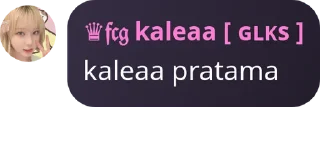 Sticker from punya kalea
