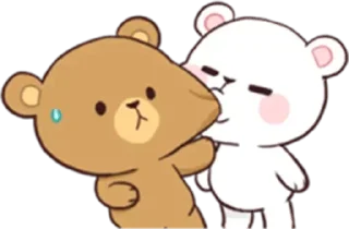 Sticker from @Opstickerpacks 💖Milk & mocha 🌟🌸