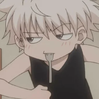 Sticker from Killua