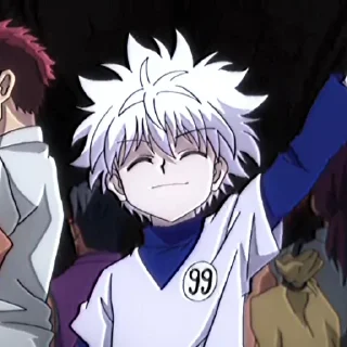 Sticker from Killua