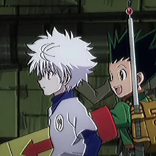 Sticker from Killua