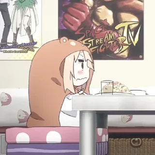 🍁 emoji ❝Umaru Doma✰❞ @Mcchltte Telegram sticker 8 of 50