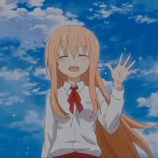 Sticker from ⋆ Umaru doma @TikelAnimeXixixi