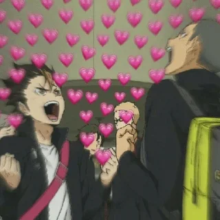 💕 emoji Haikyuu (@NepthanCreation) Telegram sticker 6 of 32