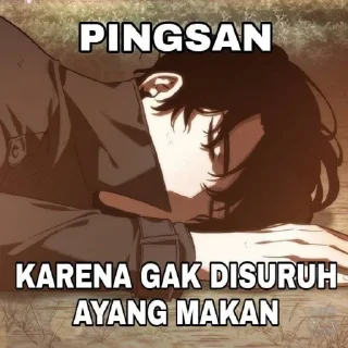 Sticker from ga tau @ayanggamin