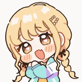 😍 emoji 动态 2d vol.2 @tsugumi42 Telegram sticker 17 of 34