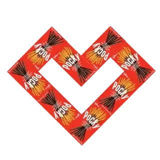 Sticker from siapa yang mau pocky?