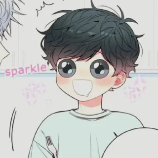 🪞 emoji -`~Haebom @stickerwebtoon Telegram sticker 23 of 24