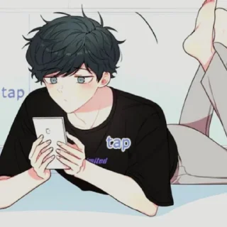 🪞 emoji -`~Haebom @stickerwebtoon Telegram sticker 19 of 24