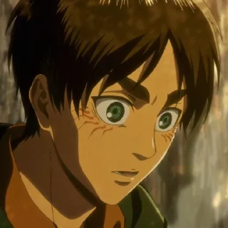 🗡 emoji ❛ ❏ eren jeαger | @SEXXIESTANGEL Telegram sticker 16 of 32
