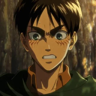 🗡 emoji ❛ ❏ eren jeαger | @SEXXIESTANGEL Telegram sticker 15 of 32
