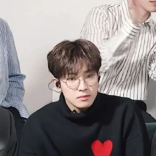 Sticker from Wonwoo The Kelly Clarkson Show BEHIND