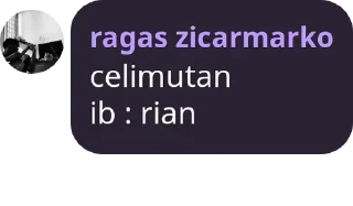 Sticker from punya ragas