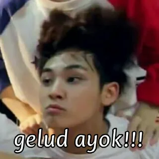 🤪 emoji San as Mingyu – @arkanjourneys Telegram sticker 18 of 48