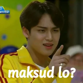 🤪 emoji San as Mingyu – @arkanjourneys Telegram sticker 17 of 48