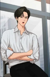 Sticker from suho webtoon