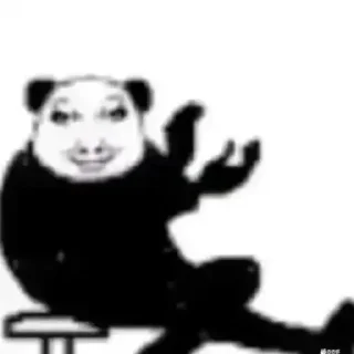 👍 emoji 黑色心情 @XinYi99866 Telegram sticker 20 of 50