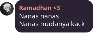 Sticker from ramadhan ajg