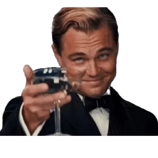 Sticker from leonardo dicaprio